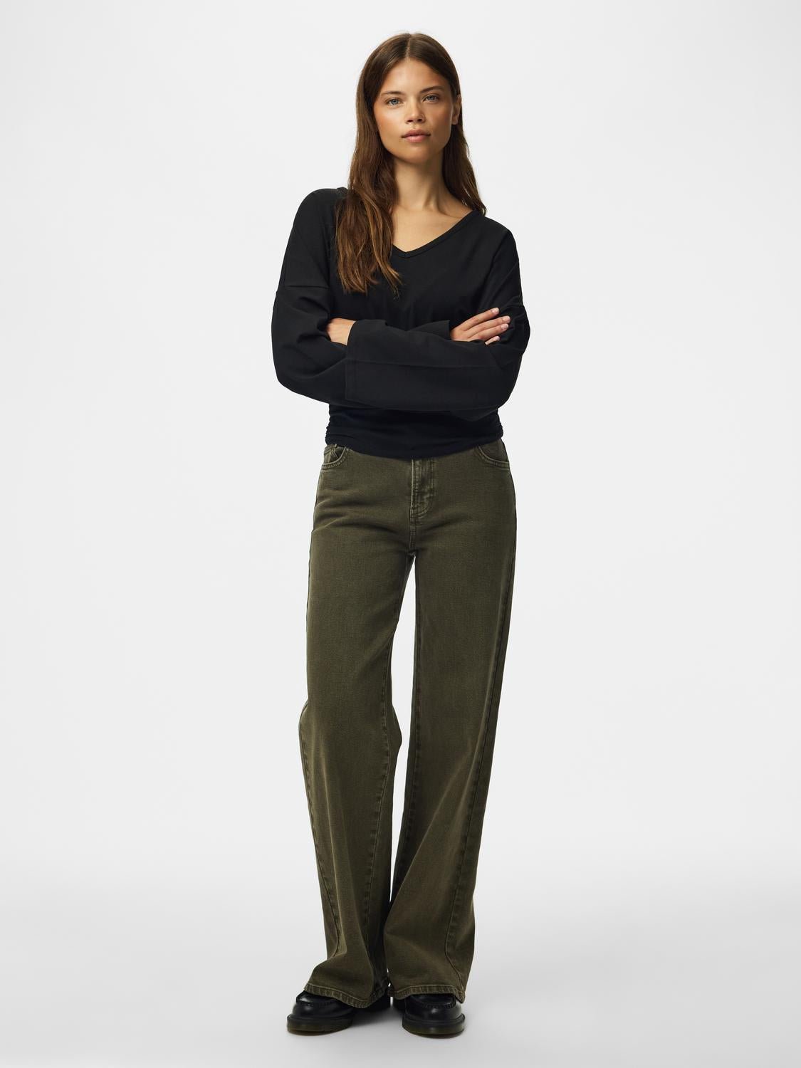 PCALLI Top - Black - VERO MODA & VILA Bergvik